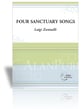 Four Sanctuary Songs Organ sheet music cover